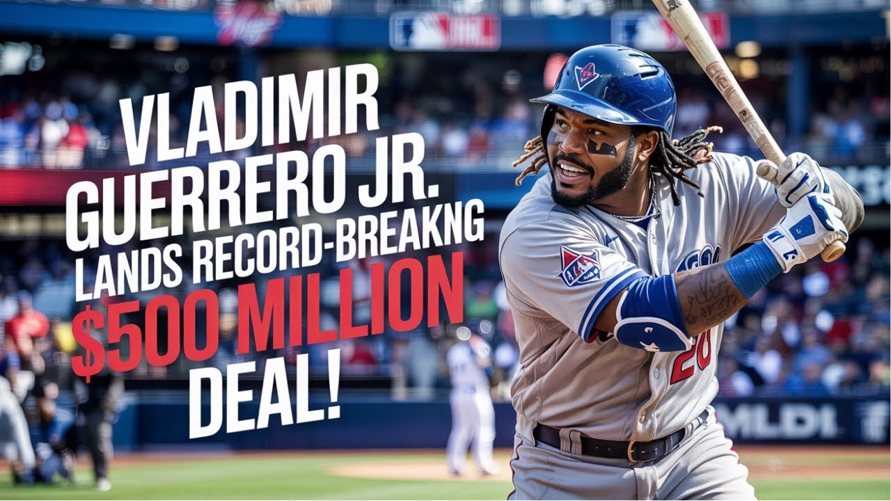 Vladimir Guerrero Jr Lands RECORD-BREAKING $500 Million Deal!