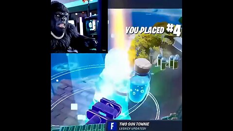 Bigfoot plays Fortnite