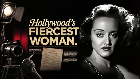 Bette Davis: The Unplayable - Hollywood's Original Rebel Queen & Her Untold Story