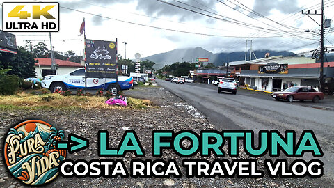 Drive To La Fortuna From Liberia 🛬 Cross Costa Rica Trip Part II #travel #costarica