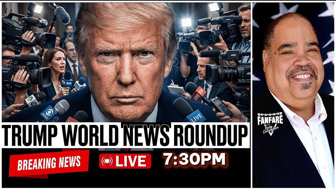 LIVE TONIGHT: Trump World End Of The Day News Round-Up!