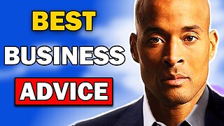 David Goggings: Don't Try To Make Money!