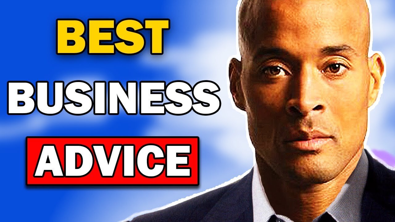 David Goggings: Don't Try To Make Money!