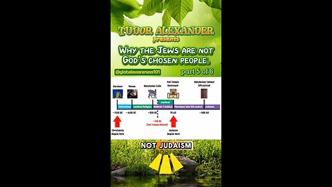 Why the Jews are not God's chosen people. Part 5 of 6.
