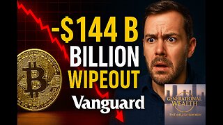 Vanguard Just Triggered the Biggest Bitcoin Shock of the Year | $144B Wipeout Explained