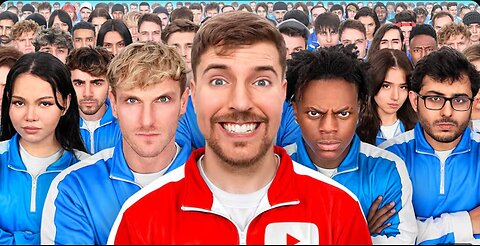 Mr beast 50 Youtubers fight for $1,000,000