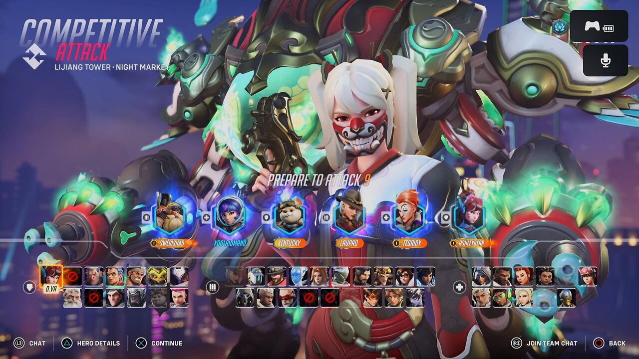 Overwatch 2 D.Va Gameplay (No Commentary)
