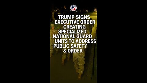 Creation of Specialized National Guard Units to Enforce Public Safety