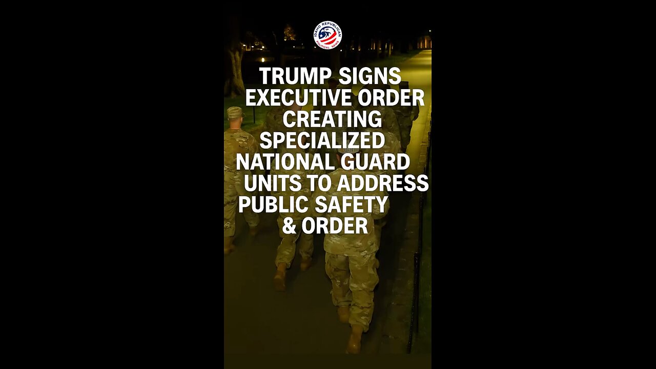 Creation of Specialized National Guard Units to Enforce Public Safety