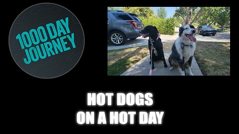 1000 Day Journey 0731 Hots Dogs on a Hot Day