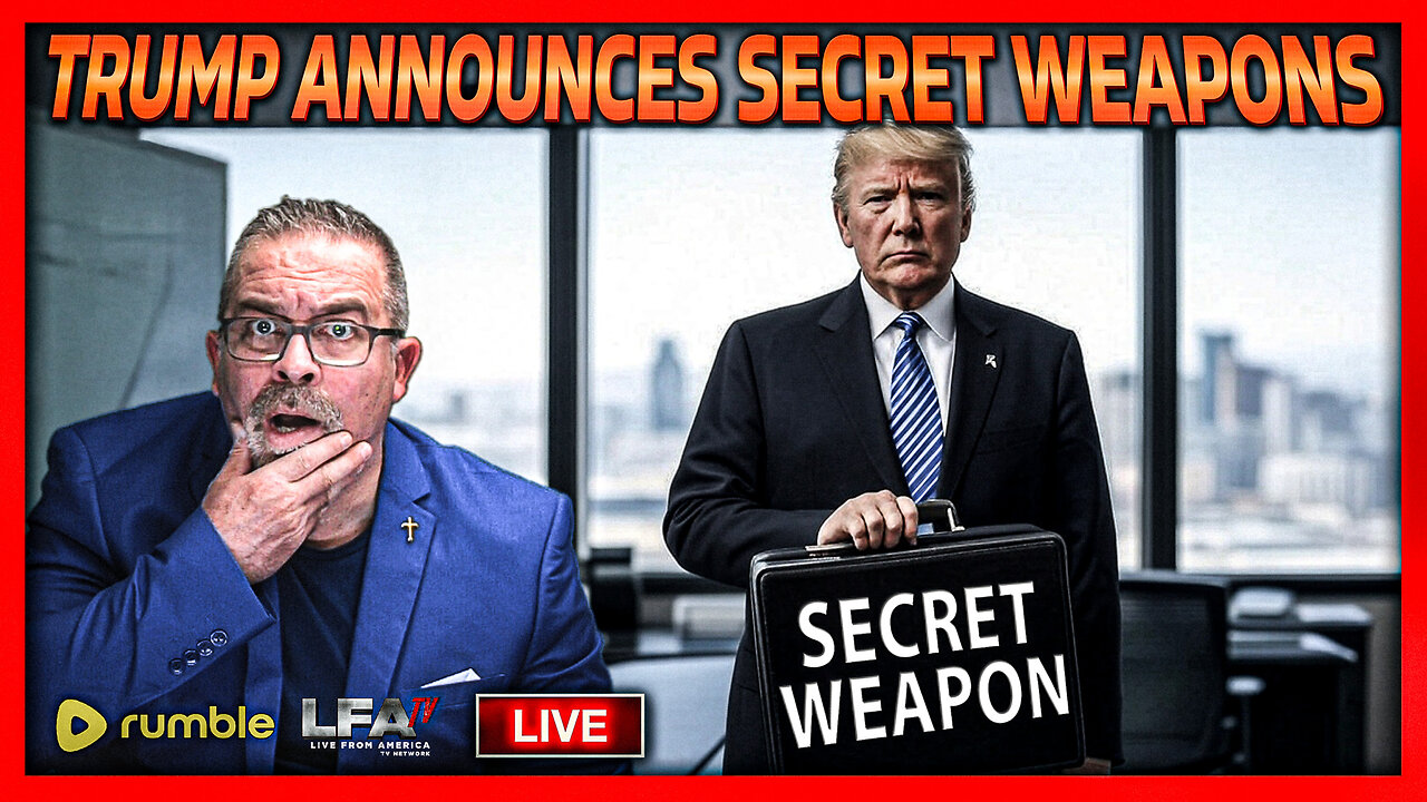 Trump Announces US Possesses Secret Arsenal Of Weapons No One Has Ever Heard Of | THE SANTILLI REPORT 4.11.25 4PM