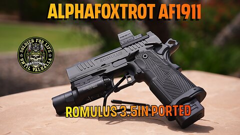 AlphaFoxtrot 3.5in Romulus AF1911 Ported Pistol