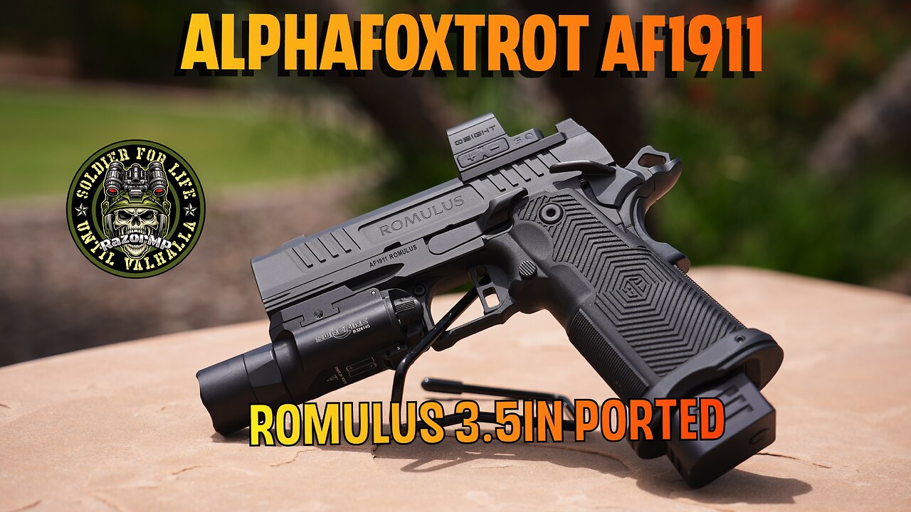 AlphaFoxtrot 3.5in Romulus AF1911 Ported Pistol