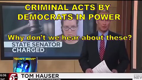 State Senator Charged And Arrested For Burglary!