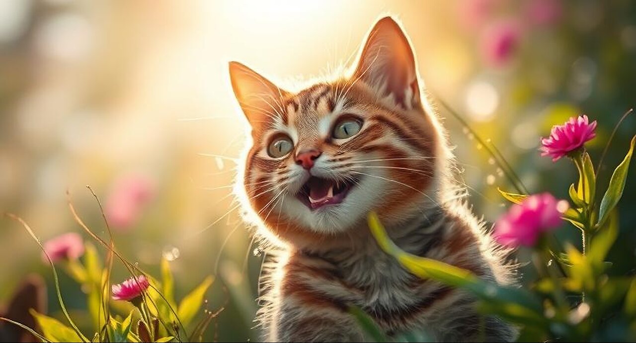 Cat's head confusion