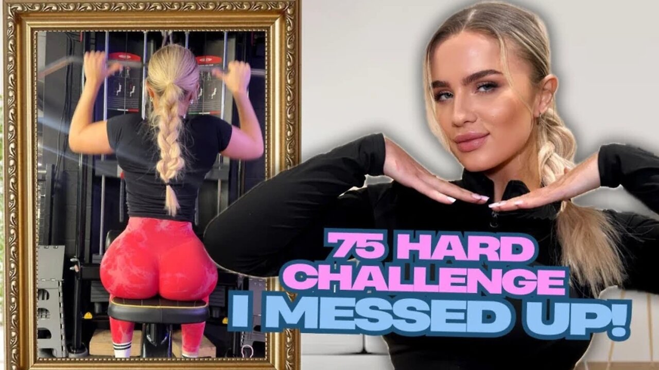 75 Hard Challenge 💪 I Failed… But I’m Back Stronger!🔥