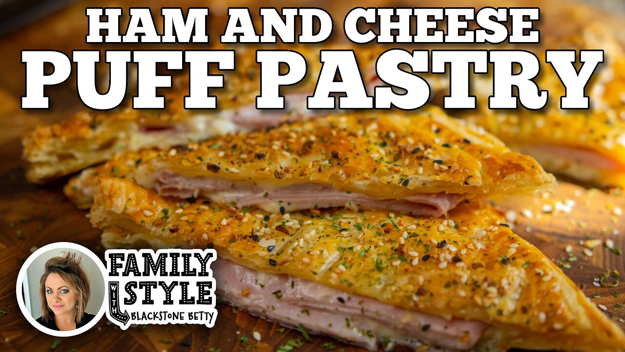 Ham & Cheese Puff Pastry | Blackstone Griddles