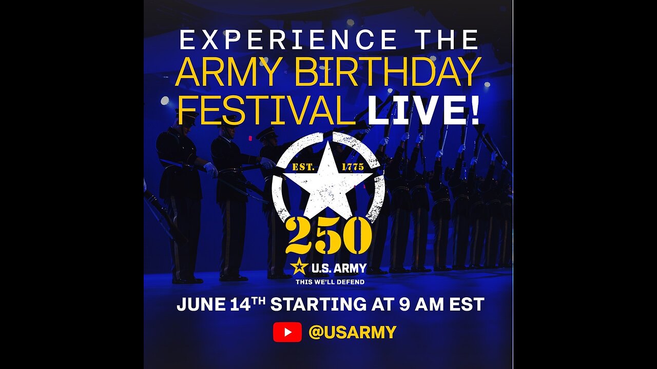LIVE from the US ARMY 250th Birthday Festival in Washington DC