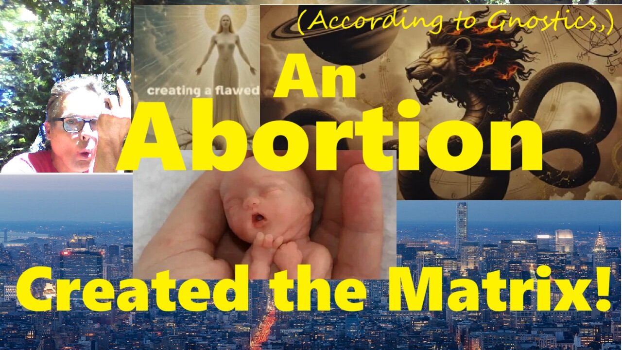 (According to Gnostics) An ABORTION "Created" the Matrix!