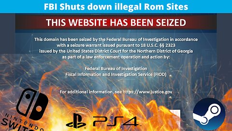 FBI Shut sdown illegal Rom Sites | SFC #152