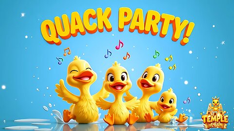 🐤 Quack Quack Duck Dance Party! 🦆✨ | toddler songs ducks