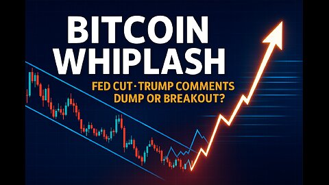 Bitcoin Dumps After Rate Cut?! Fed Fallout + Trump Comments Breakdown