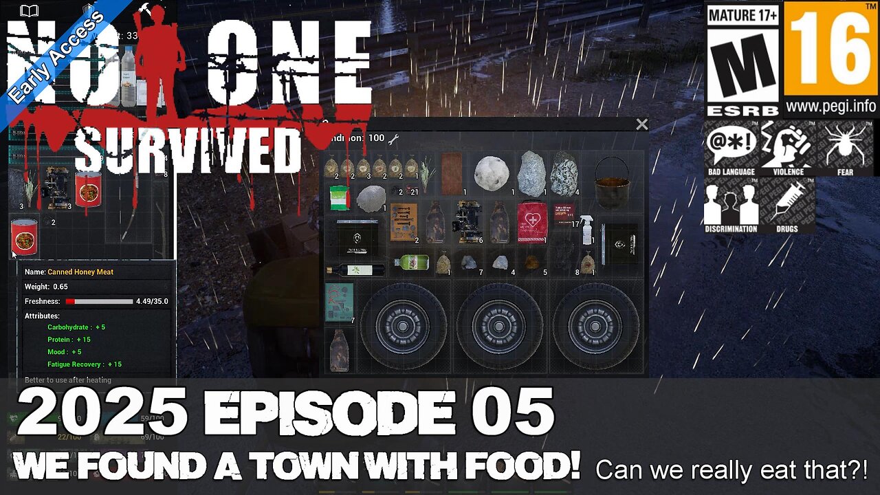No One Survived SP (2025 Episode 05) We Found a Town with Food! Can we really eat that?!