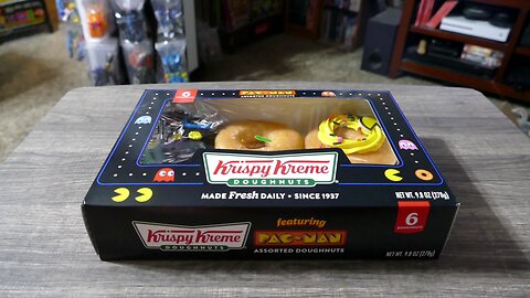 Pac-Man 45th Anniversary Krispy Kreme Doughnuts (Retail 6CT)