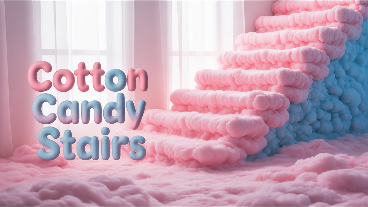 The Soothing Sound of Steps on Edible Stairs