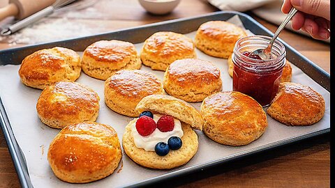 The Best Scones Recipe 🍪 / Homemade Scones Recipe