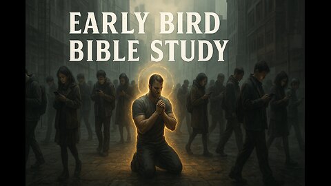 Early Bird Bible Study - Don't Be Led By Temptation | Pray For Wisdom