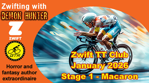 26 01 07 Zwift TT Club - Macaron