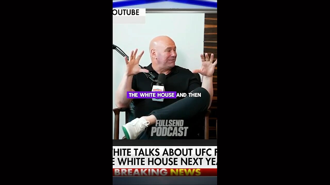 💪Trump’s UFC SuperCard on the White House Lawn: “Only He Would Think of This”. 🇺🇸🥊
