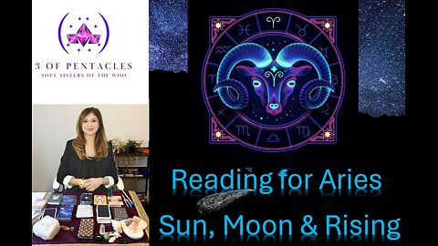 Aries Sun Moon & Rising Birthday Season. Important Message-Your Double Mission #tarot #astrology