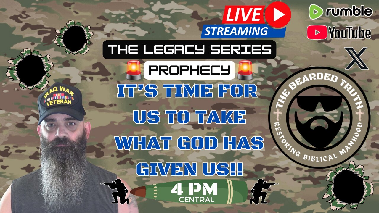 PROPHECY | The Legacy Series | It's Time To Take What God Has Given Us | The Bearded Truth 30