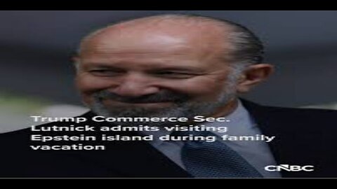 Lutnick Admits to Visiting Epstein's Private Island