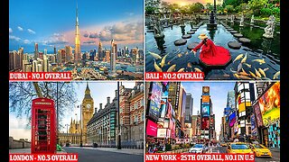 Travel Across Tokyo, New York & Dubai | Iconic Cities Journey 🌆🌏