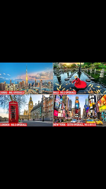 Travel Across Tokyo, New York & Dubai | Iconic Cities Journey 🌆🌏
