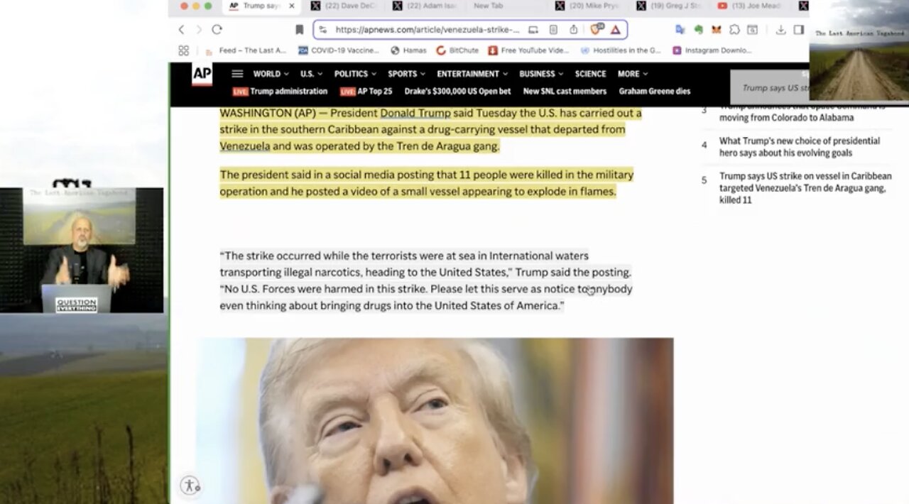 Trump Funds Gates-Backed mRNA Microarray Patch Vaccines Israel Kills The Way For Gaza Trust Plan