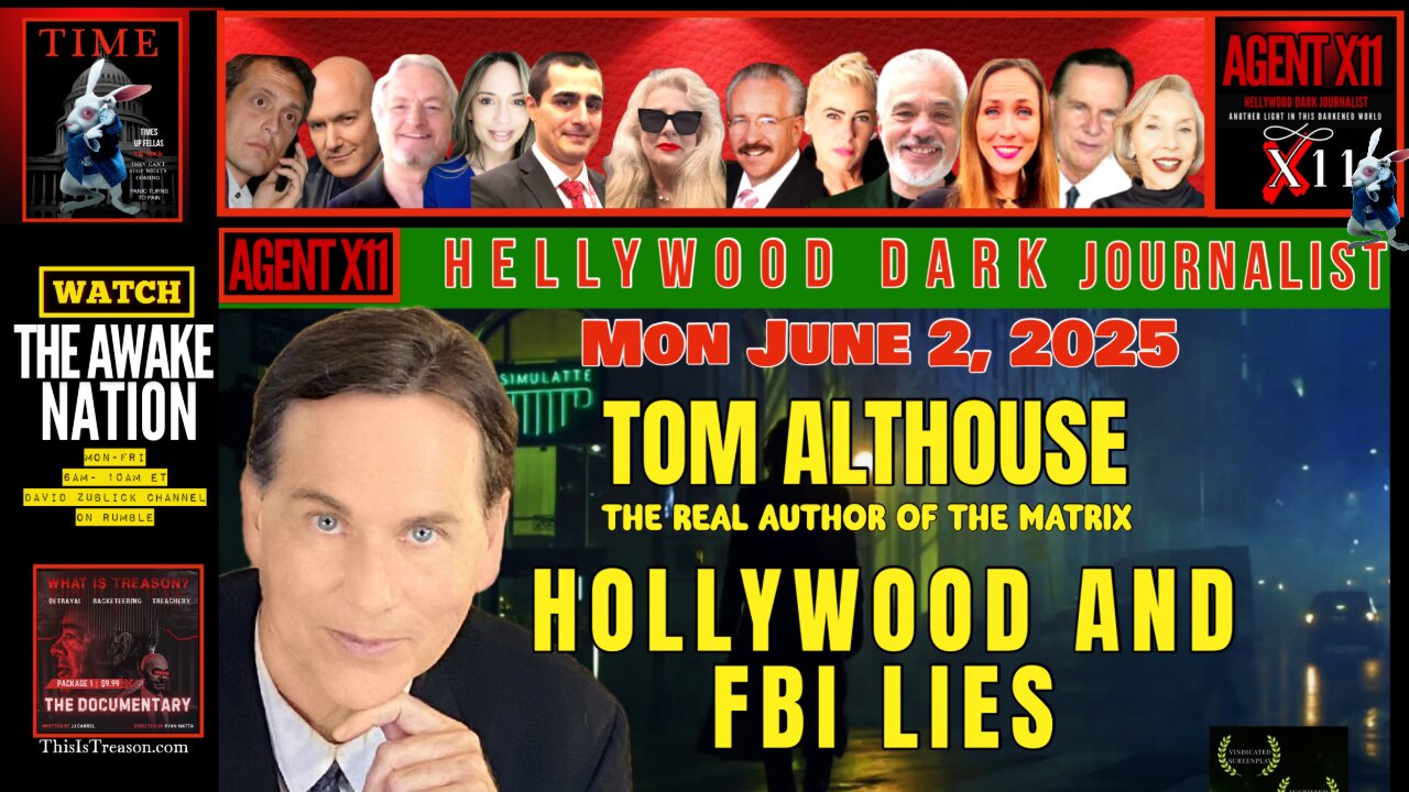 AGENT X11 EP: 223 HOLLYWOOD AND FBI LIES