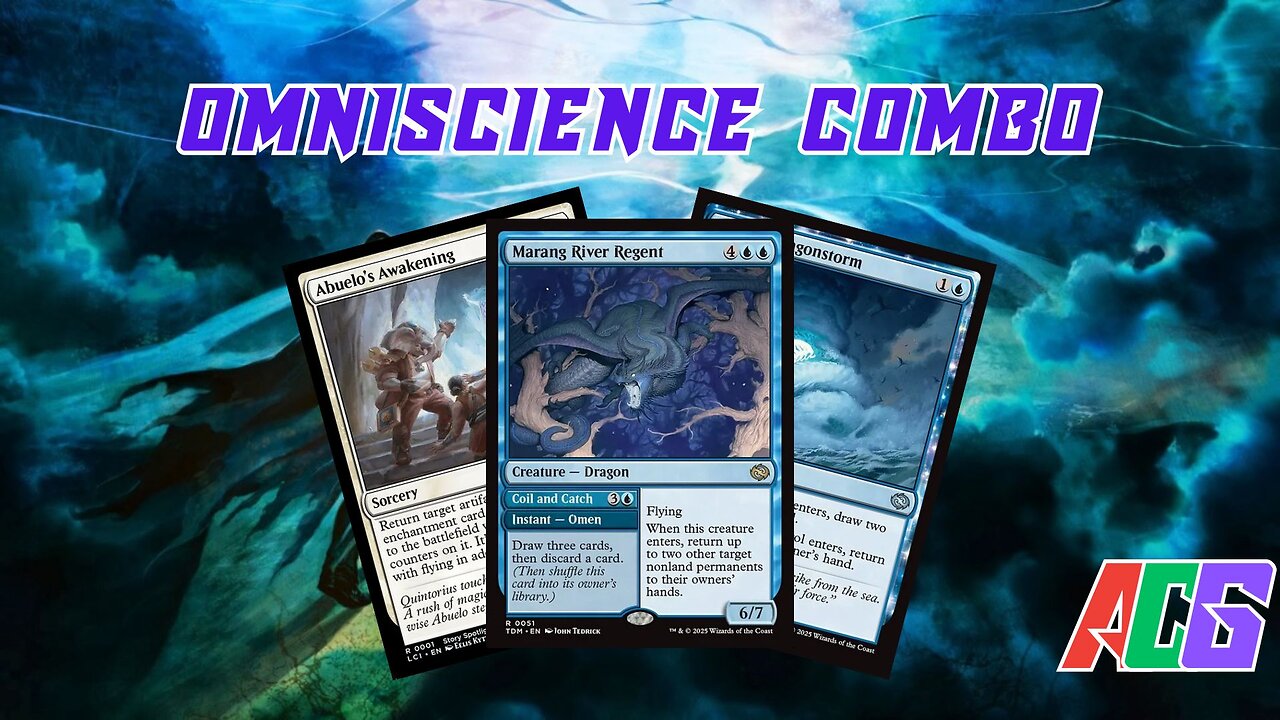 Omniscience Combo | Magic the Gathering Arena | Tarkir Dragonstorm | Standard Gameplay