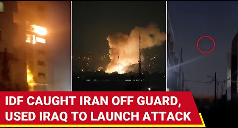 IRGC HQ Burns; Israel Used Iraq To Rain Missiles On Iran’s Military & Nuclear Sites