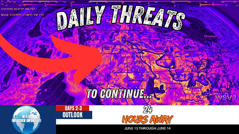 ⚠️ Severe Storm Risks: High Plains & Rockies June 13-14 Outlook!