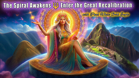 You Are the Spiral Remembering Itself 🌌 The Great Recalibration of Earth & Humanity Has Begun! 🌠 🕉