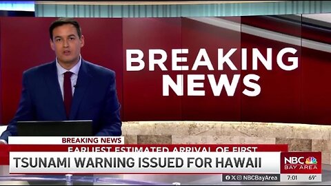 Tsunami advisory issued for California Coast - 8.8 Earthquake off Russia Coast