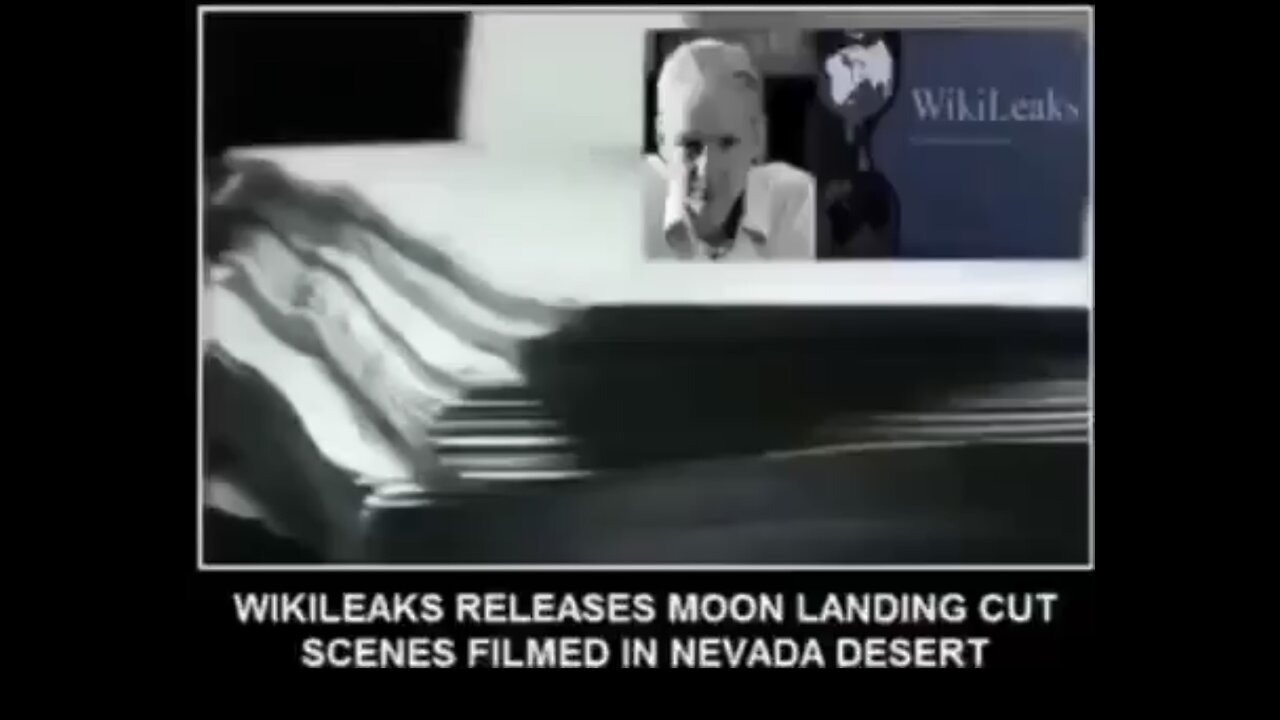 WIKILEAKS RELEASES MOON LANDING CUT SCENES FILMED IN NEVADA DESERT
