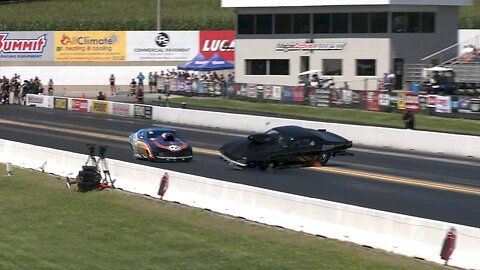 Pro Nitrous Driver Billy Albert Crashes At PDRA Northern Nationals (4/16/2024)