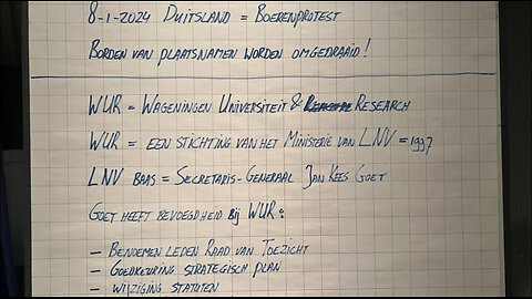 Wageningen Universiteit & Research is een stichting van het ministerie van LNV