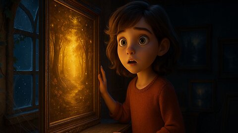 THE SECRET OF THE ENCHANTED PAINTING — A MAGICAL ADVENTURE BETWEEN HIDDEN WORLDS