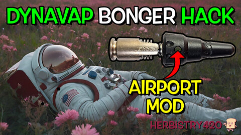 🚨 INSANE DynaVap Hack: Add an Airport to Your Bonger for HUGE Clouds! 💨🔥